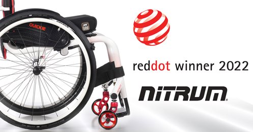 QUICKIE Nitrum wins Red Dot award for high design quality